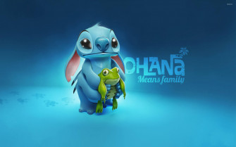 Celebrate Your Ohana With Stitch Wallpaper