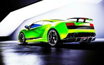 Cool Senior Dazzle Colour Sports Car Wallpaper