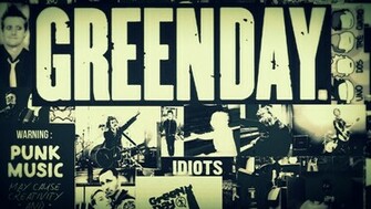 Green Day Collage Wallpaper
