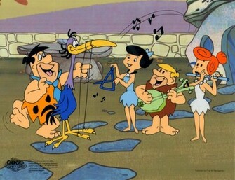 The Flintstones Image Animation Sericel Cel Wallpaper