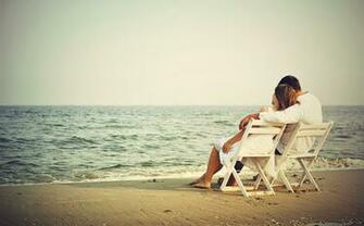 Home Love Couple On Beach