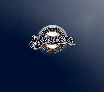 Sports Milwaukee Brewers Baseball Team Usa Blue Logo Miller Park