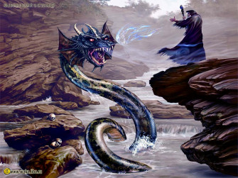 Wallpaper Draak Animaatjes