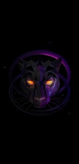 Panthera By Justin Maller Dark Wallpaper Android