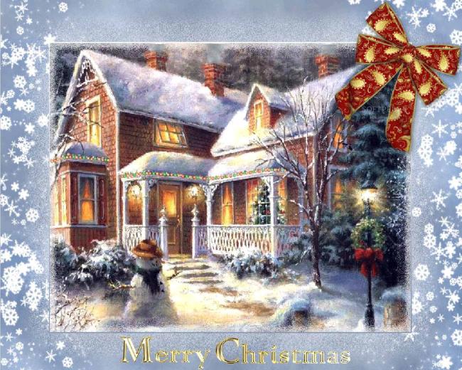 Wallpaper Background Beautiful Christmas