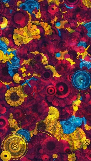 Psychedelic Life iPhone 5s Wallpaper