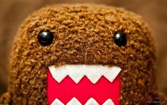 Home Funny Cute Domo Face Wallpaper