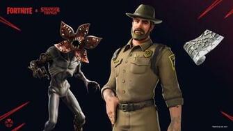 Fortnite Brings Back Chief Hopper And Demogorgon Outfits For