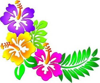 Hawaiian Flower Clip Art