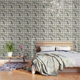Equine Plaid Wallpaper By Giftsforyou Society6