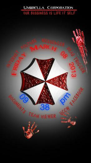 Resident Evil Home Android Homescreen By Zamein Mycolorscreen