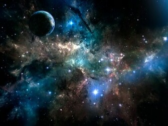 Deep Dark Space Wallpaper For