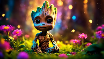 Baby Groot 4k Wallpaper