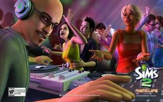 The Sims Nightlife Wallpaper