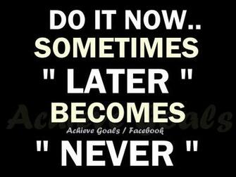 Do It Now Wallpaper