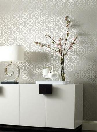 Inspired Elegance York Wallcovering Candice Olson Crown Wallpaper