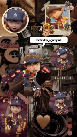 Wallpaper Boboiboy Film Anak Kartun Animasi