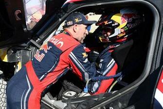 The Image Of Celebration Third Dakar By Carlos Sainz