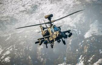 Wallpaper Helicopter Apache Shock Ah Image For
