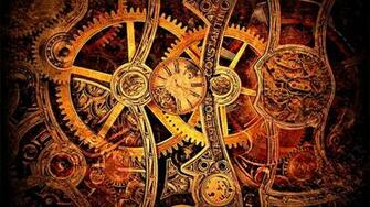 Steampunk Background Net
