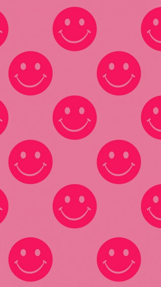 Smiley Faces Preppy Wallpaper iPhone