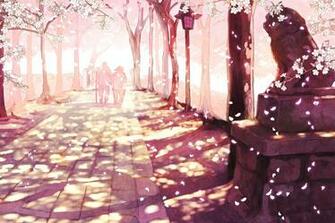 Petals Scenic Tree Wallpaper
