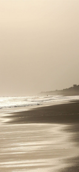 Neutral iPhone Seashore Wallpaper