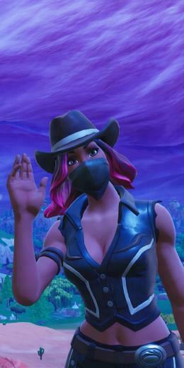 Calamity Cowgirl Fortnite Battle Royale Wallpaper