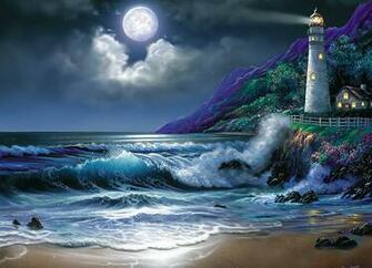 Man Made Lighthouse Wallpaper
