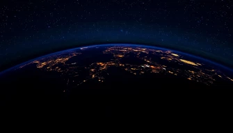 Earth At Night Wallpaper HD