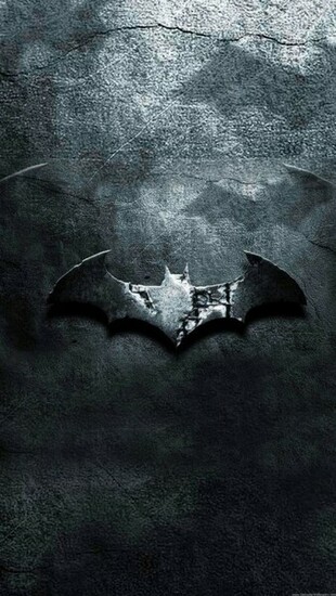 Dark Batman Logo iPhone Plus And Wallpaper