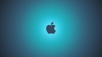 Apple Blue Background Wallpaper Desktop With