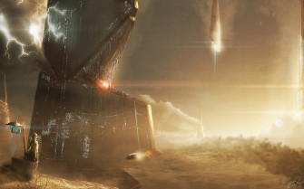 Sci Fi Landscape Wallpaper