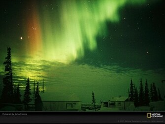 Aurora Shimmer Picture Desktop Wallpaper