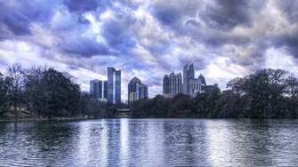 Atlanta Skyline Wallpaper