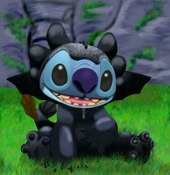 Stitch As Toothless Finished By Blue