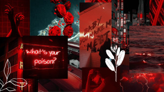 Red Baddie Wallpaper
