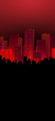 Amoled Wallpaper HD 4k City Silhouette Phone
