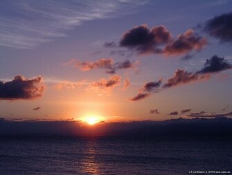 Sunset Over Puerto Rico Wallpaper