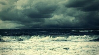 Stormy Ocean Wallpaper