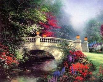 Online Funny Thomas Kinkade Art Pictures Desktop Wallpaper