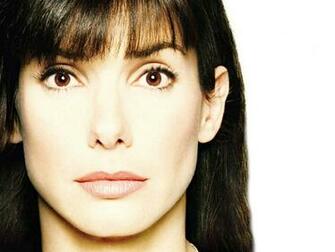 Beautiful Face Of Sandra Bullock HD Wallpaper