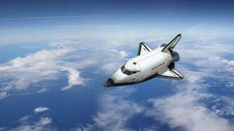 Space Shuttle Flying Over The Earth Wallpaper Resolution