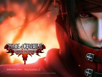 Final Kingdom Fantasy Vii Dirge Of Cerberus Wallpaper