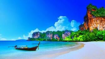 Thailand Beach Wallpaper Background Bozhuwallpaper Songs