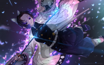 Shinobu Kochou HD Wallpaper