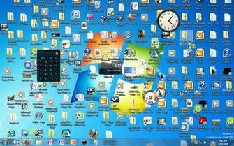 Pin Messy Desktop Prank Wallpaper For iPad