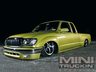 Mini Truckin Desktop Wallpaper April Toyota Tacoma Front