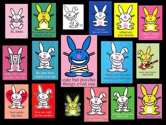 Happy Bunny Wallpaper Bit We Heart It