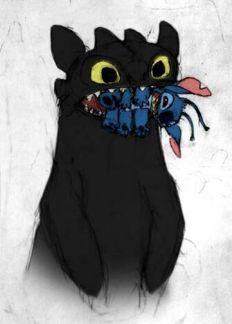 Toothless And Stitch By Dcpip